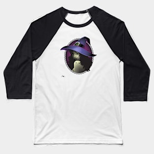 Witch Maiden Portrait Baseball T-Shirt